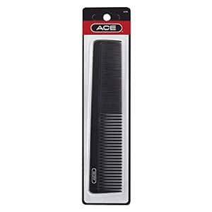 GOODY Ace Hair Dressing Comb - 7.5 Inch, Black - Great for All Hair Types - Fine Comb Teeth for Thin to Medium Hair
