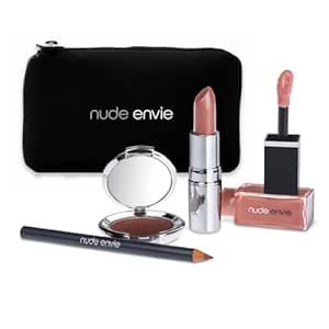 nude envie The Peaceful Gift Collection - The Most Beautiful and Popular Gift Set for Everyone, Makeup Combo Pack, (Divine, Attitude, peaceful, Perfect)